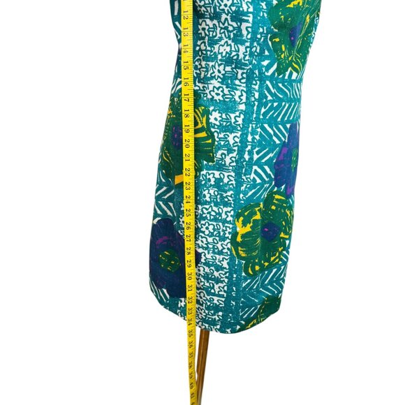 Anthropologie Vanessa Virginia Boho Floral Shift Dress Size 6 Sleeveless - Picture 11 of 12